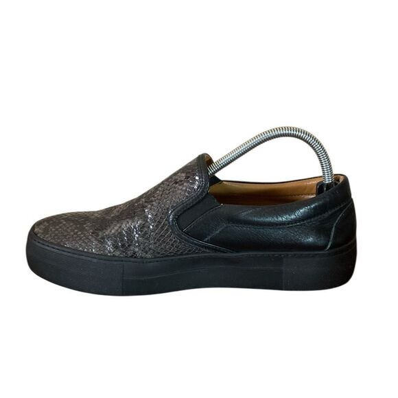 Barneys New York Black Leather Loafers Slip-Ons Men’s Size 8 main image 9